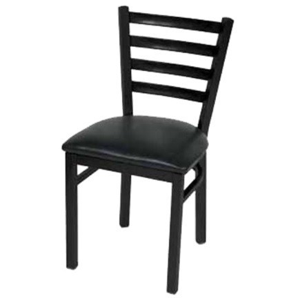 metal dining chairs with cushion seat